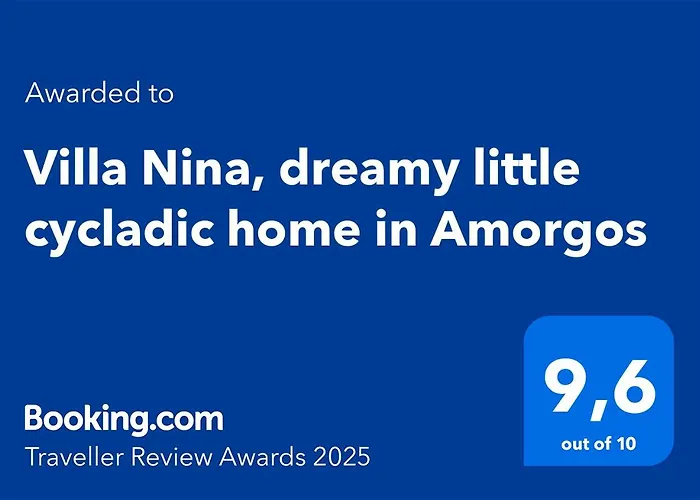 Nina, Dreamy Little Cycladic In Amorgos